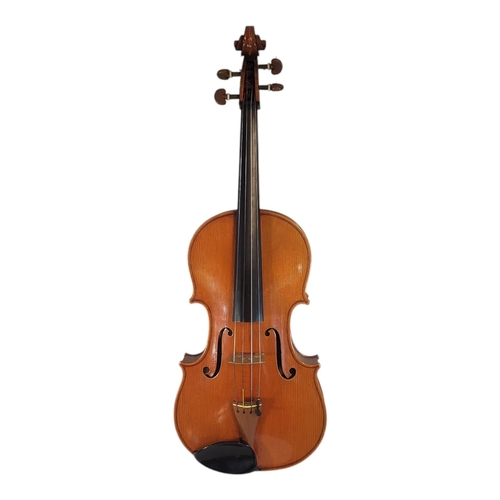 150 - VIOLA BY ANTONIO CAPELA, ESPINHO, 1985
Colour: orange, bearing internal label, signed and dated
(len... 