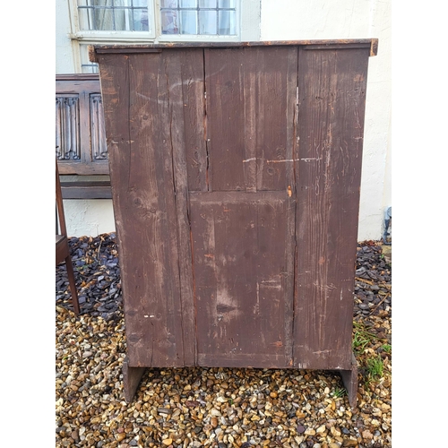 317 - A LATE VICTORIAN ADAMS REVIVAL WALNUT AND MARQUETRY INLAID OPEN BOOKCASE
Decorated with urn and swag... 