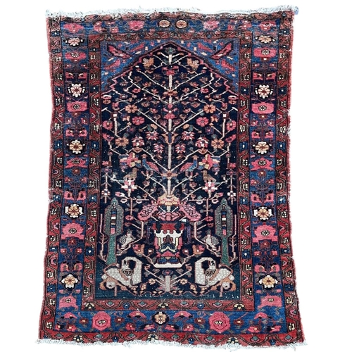 328 - TWO TURKISH KILIM RUGS
Traditional designs on cream and purple fields, along with one other.
(147cm ... 