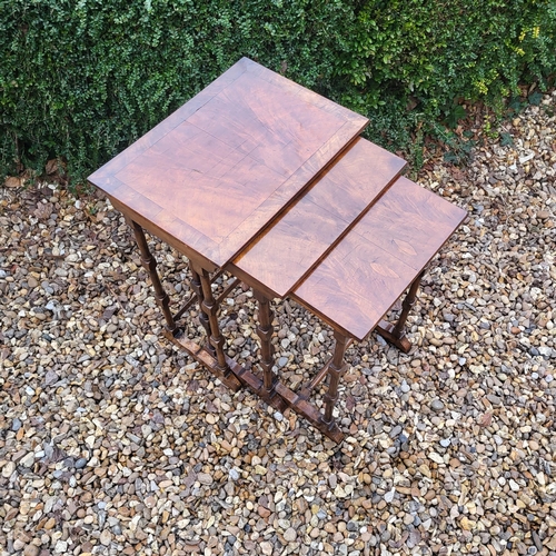 332 - AN EDWARDIAN MAHOGANY FOLDING THREE TIER CAKE STAND
Along with a Victorian mahogany occasional table... 