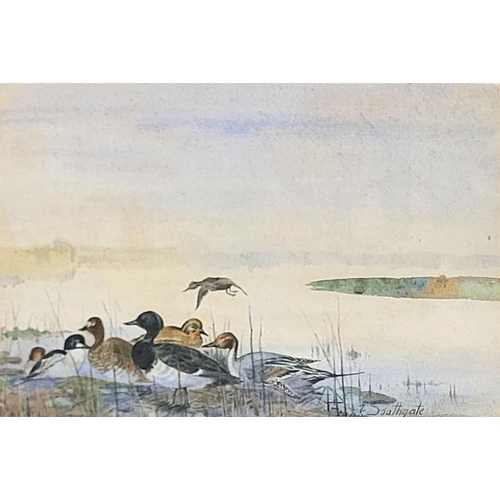 5 - EDWARD FRANK SOUTHGATE, R.B.A., 1872 - 1916, NORFOLK ARTIST, BRITISH SCHOOL WATERCOLOUR
Autumnal Nor... 