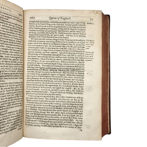 191 - CAMDEN WILLIAM ANNALES OR THE HISTORY OF THE MOST RENOWNED AND VICTORIOUS PRINCESSE ELIZABETH, LATE ... 