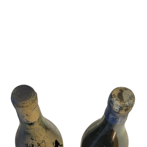 225 - BOUCHARD AINE ET FILS, TWO BOTTLES OF VINTAGE RED WINE, DATED 1952 
One bearing a label ‘Chambolle M... 