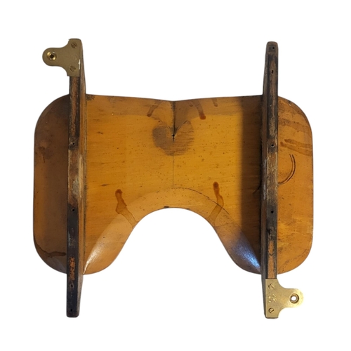 119 - A COLLECTION OF FOUR VINTAGE WOODEN ROWING SEATS
Each hand painted with inscriptions including Head ... 