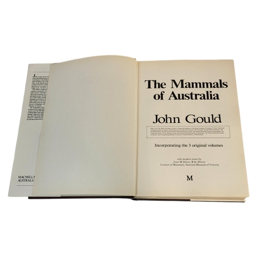 168 - THE MAMMALS OF AUSTRALIA, AN ILLUSTRATED HARDBACK BOOK
By John Gould incorporating three original vo... 