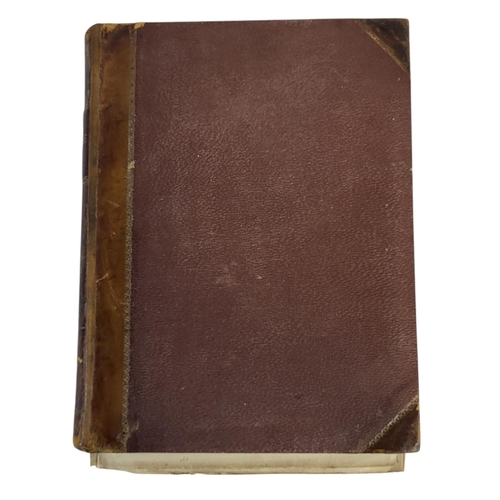 170 - THE SUFFOLK HORSE HISTORY AND STUD, A HALF LEATHER BOUND BOOK, DATED 1880 
By Herman Biddle 1880, co... 