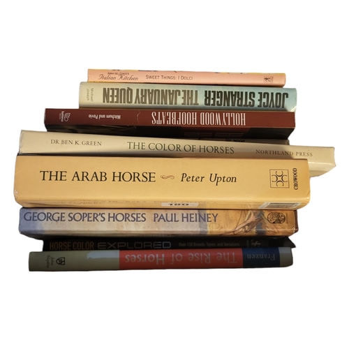 180 - A COLLECTION OF 20TH CENTURY HORSE HARDBACK BOOKS
To include ‘The History of the Percheron Horse’, s... 