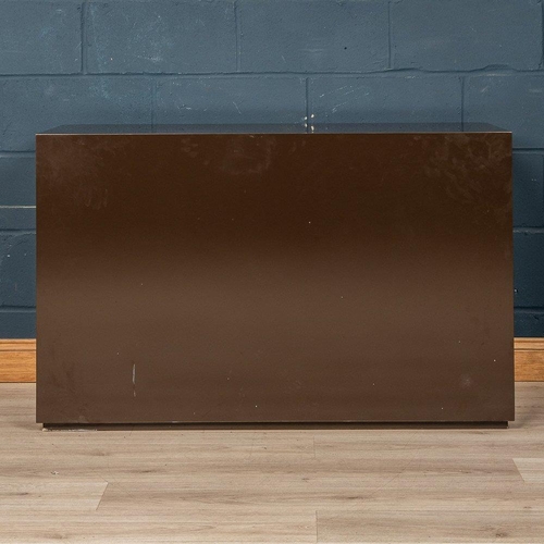 783 - A TWO-DOOR SIDEBOARD BY WILLY RIZZO FOR MARIO SABOT, ITALY, 1970S.
Dimensions: 76cm high, 120cm wide... 