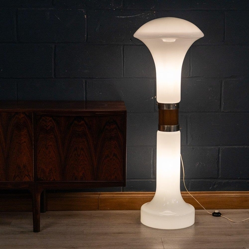 785 - A VINTAGE ITALIAN TABLE OR FLOOR LAMP BY CARLO NASON FOR MAZZEGA, MADE IN MURANO, VENICE, CIRCA 1970... 