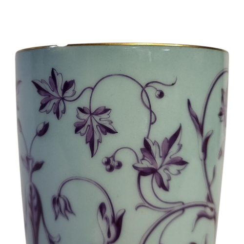 253 - AFTER RAPHAEL SANTO, MID 19TH CENTURY SEVRES STYLE JEWELLED PORCELAIN PRESENTATION GOBLET, CIRCA 186... 