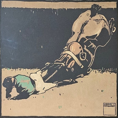 623 - LUDWIG HOHLWEIN, 1874 - 1949, A PAIR OF EARLY 20TH CENTURY ‘HORSE RACING’ LITHOGRAPH PRINTS
From the... 