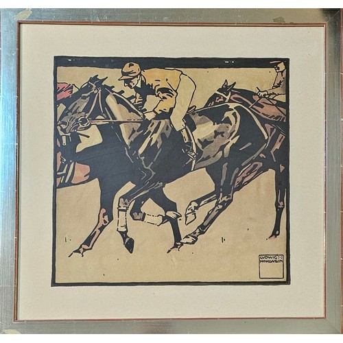 623 - LUDWIG HOHLWEIN, 1874 - 1949, A PAIR OF EARLY 20TH CENTURY ‘HORSE RACING’ LITHOGRAPH PRINTS
From the... 