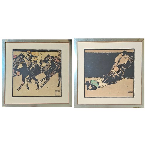 623 - LUDWIG HOHLWEIN, 1874 - 1949, A PAIR OF EARLY 20TH CENTURY ‘HORSE RACING’ LITHOGRAPH PRINTS
From the... 