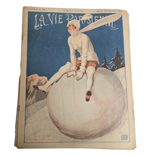 277 - LA PARISIENNE, A COLLECTION OF TWENTY FRENCH ART DECO ILLUSTRATED MAGAZINES
Random issues from 1925 ... 