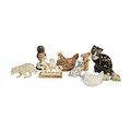 STUDIO SIX, A LATE 20TH CENTURY LIFE SIZE POTTERY CAT Marked ‘Seneshall ...