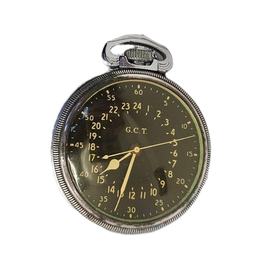 15 - A WWII HAMILTON 4992B G.C.T. NAVIGATION POCKET WATCH
A mid 20th Century US Army Air Forces navigatio... 