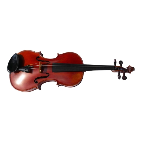 103 - A 19TH CENTURY FRENCH VIOLIN
Bearing internal label, Médailles d’Or et d’argent aux Espositions de 1... 