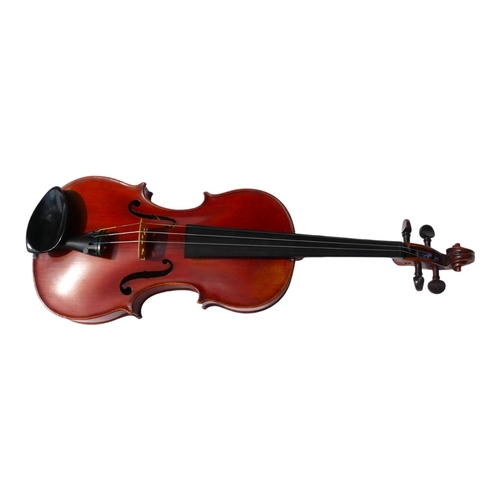 103 - A 19TH CENTURY FRENCH VIOLIN
Bearing internal label, Médailles d’Or et d’argent aux Espositions de 1... 