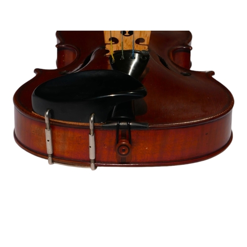 103 - A 19TH CENTURY FRENCH VIOLIN
Bearing internal label, Médailles d’Or et d’argent aux Espositions de 1... 