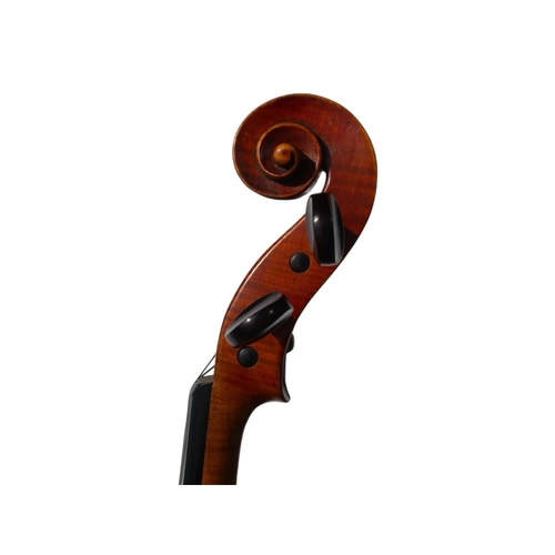 103 - A 19TH CENTURY FRENCH VIOLIN
Bearing internal label, Médailles d’Or et d’argent aux Espositions de 1... 