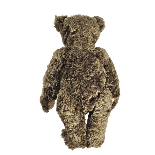 122 - STEIFF, ‘CLASSIC’, A BROWN TIPPED MOHAIR TEDDYBEAR
EAN 000800, 5 way jointed with stitched features ... 