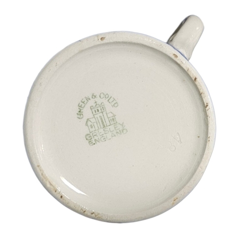 233 - T.G. GREEN, A COLLECTION OF EARLY 20TH CENTURY CORNISH WARE POTTERY KITCHENWARE 
Blue and white band... 