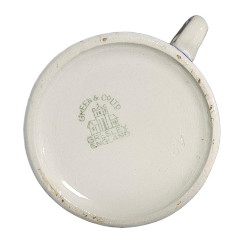 233 - T.G. GREEN, A COLLECTION OF EARLY 20TH CENTURY CORNISH WARE POTTERY KITCHENWARE 
Blue and white band... 