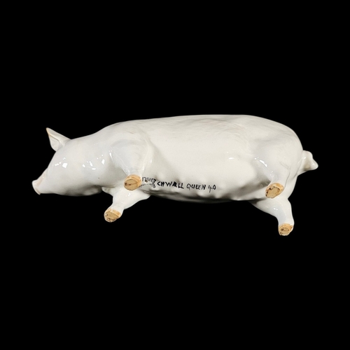 239 - BESWICK, A COLLECTION OF THREE ‘WALL CHAMPION BOY 53rd’ PORCELAIN PIGS
Middle White boars, model no.... 