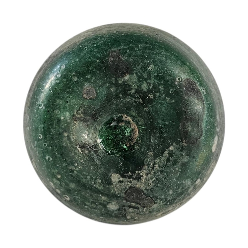 18 - AN EARLY 20TH CENTURY ‘ROMAN DESIGN’SODA GLASS JUG
Single handle with pitted iridescent finish.
(app... 