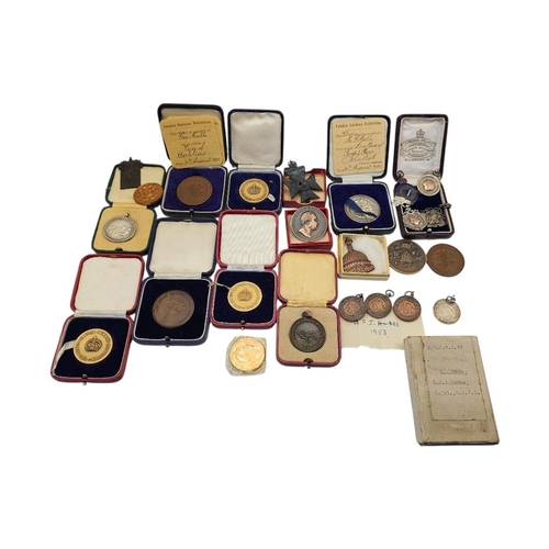 26 - ROYAL LIFE SAVING SOCIETY, A COLLECTION OF EARLY 20TH CENTURY MEDALS
A silver medal awarded to GFJ H... 
