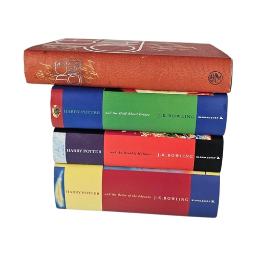 37 - HARRY POTTER, A COLLECTION OF THREE FIRST EDITION HARDBACK BOOKS
To include ‘The Order of the Phoeni... 
