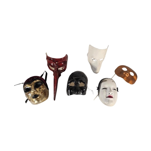 39 - A COLLECTION OF VINTAGE ITALIAN/VENETIAN MASQUERADE BALL MASKS
To include Comedie De Arte characters... 