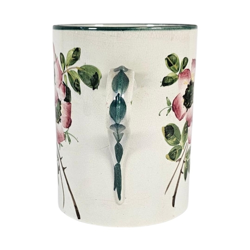 42 - WEYMSS WARE, A LARGE EARLY 20TH CENTURY 'WILD ROSE' POTTERY TANKARD
Hand painted in the desirable 'W... 