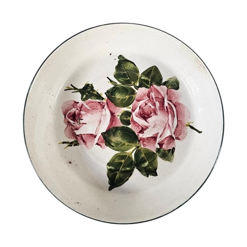 58 - WEMYSS WARE, AN EARLY 20TH CENTURY ‘CABBAGE ROSE ‘ POTTERY CUP AND SAUCER
Hand painted decoration wi... 