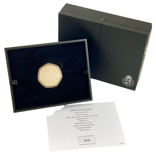 50 - HMS Victory Silver Antique Finish 5 ounce 50 Pence Coin, Cased with Certificate of
Authenticity. Jer... 
