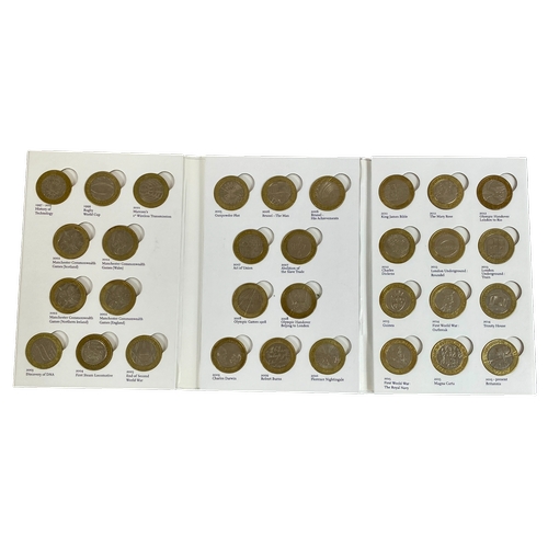 302 - The Great British Coin Hunt UK £2 coin Collection in Royal Mint Album, including the 2002
Manchester... 