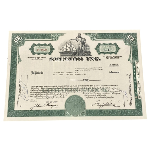 The Authentic Stocks and Bonds of Great American Corporations as issued ...