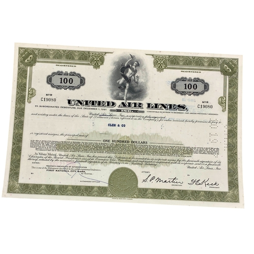 The Authentic Stocks and Bonds of Great American Corporations as issued ...