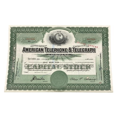The Authentic Stocks and Bonds of Great American Corporations as issued ...