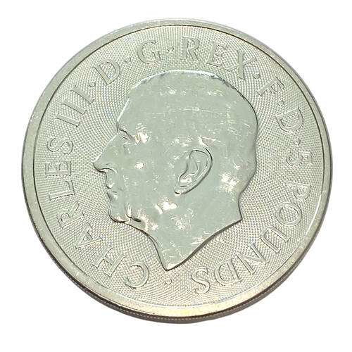 2 - The king's Beast 2023
'Bull of Clarence'
999 2 ounce silver Coin.
About as struck


Viewing is avail... 