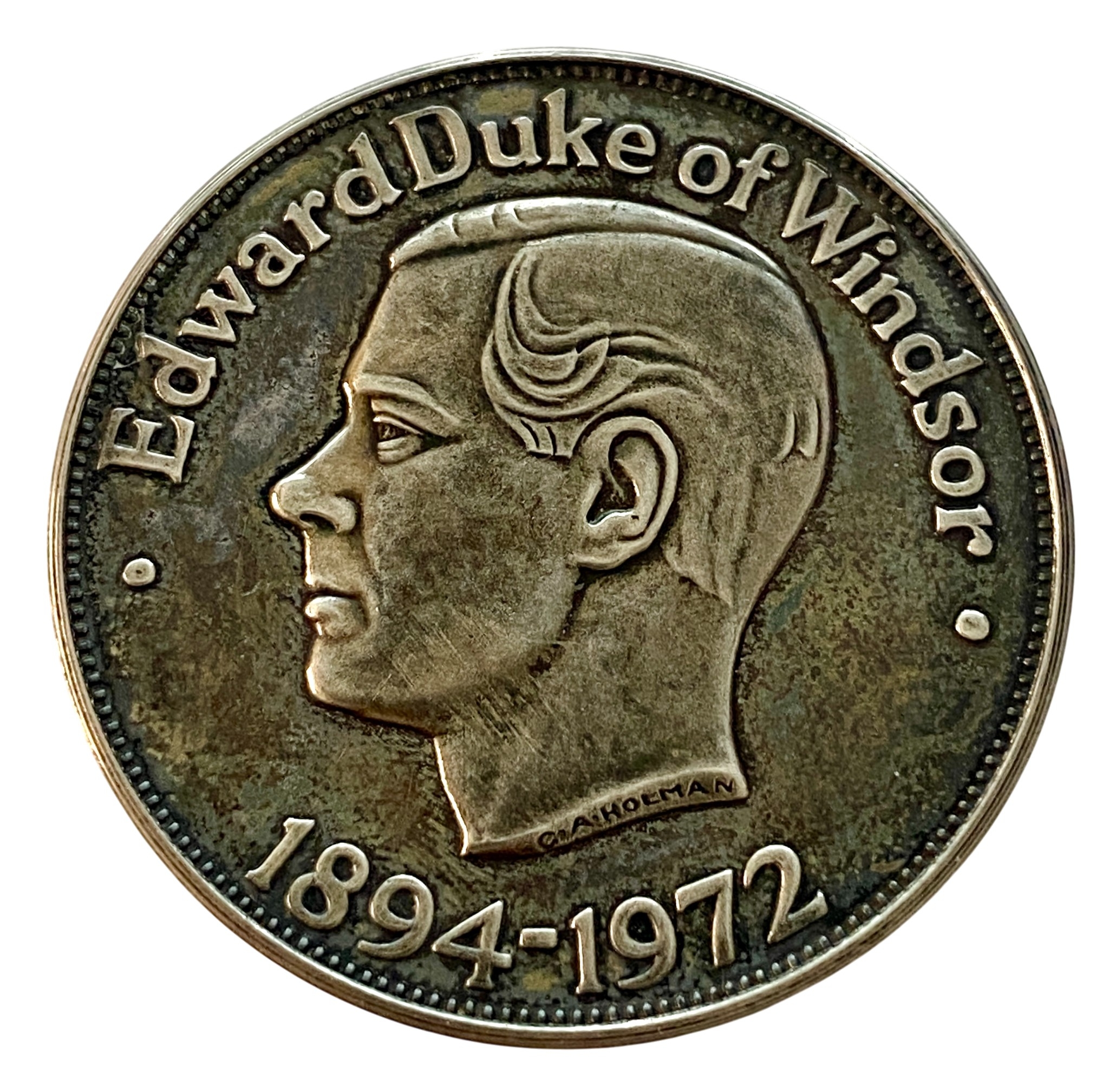 Scarce Edward VIII (The king who abdicated) 1894-1972 Silver .925 ...