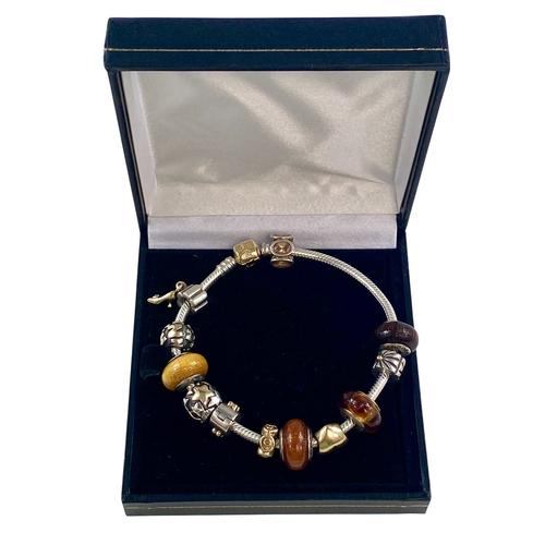 71 - Genuine Pandora Bracelet including 14ct Gold Charms in Box.


Viewing is available by appointment on... 