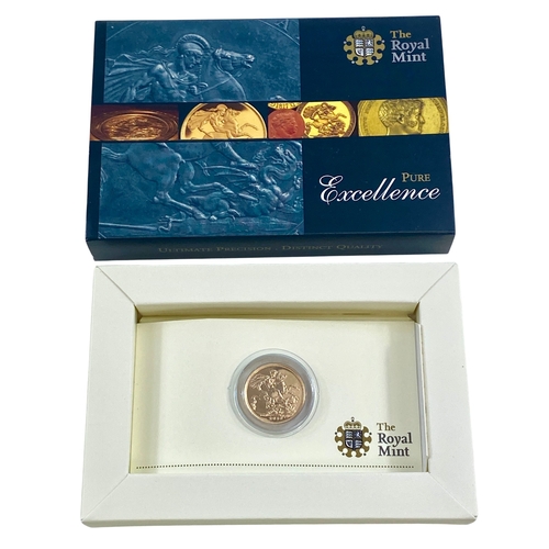 93 - Elizabeth II (1952-2022)
Full gold sovereign in Royal Mint pack.
Brilliant, uncirculated.


Viewing ... 