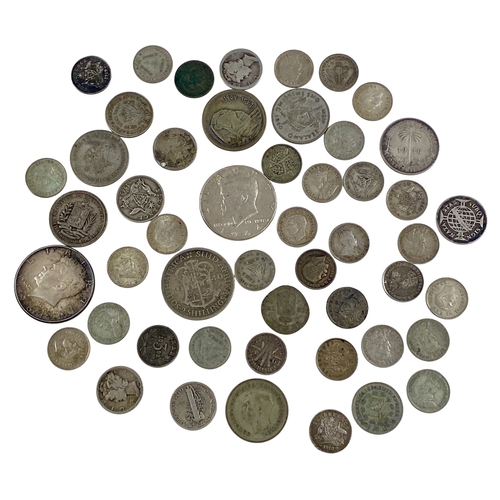 105 - A Collection of Foreign Silver coinage including early issues. Weight 136.81 grams.


Viewing is ava... 