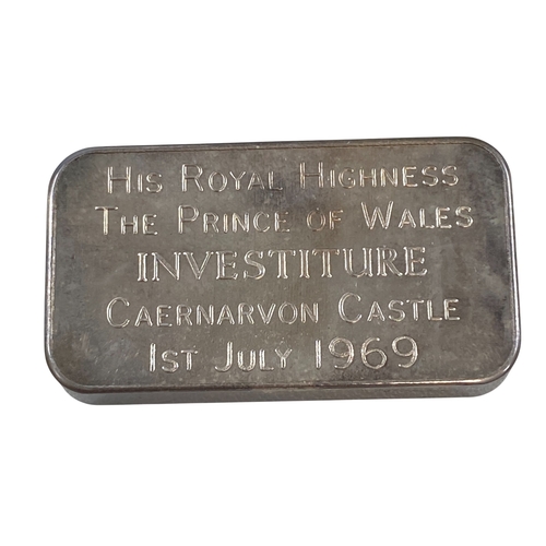 110 - HRH The Prince of Wales 999 Fine silver bar in Original Box with COA.
Weight 100 Grams.


Viewing is... 