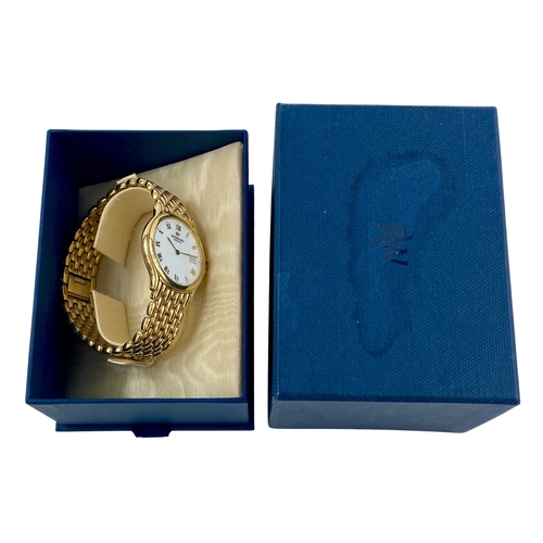 113 - Raymond Weil Chorus 5368, 33mm gold plated watch in original box with papers.

Viewing is available ... 