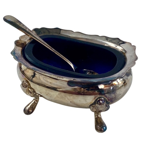 114 - Hallmarked .925 Silver Cruet Set Gross weight 173.67 grams (Inc Blue inners)


Viewing is available ... 