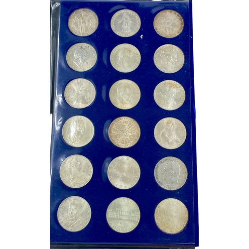 116 - Collection of Austria Silver 25 Schilling Coins
1955-1973 in Folder

Viewing is available by appoint... 