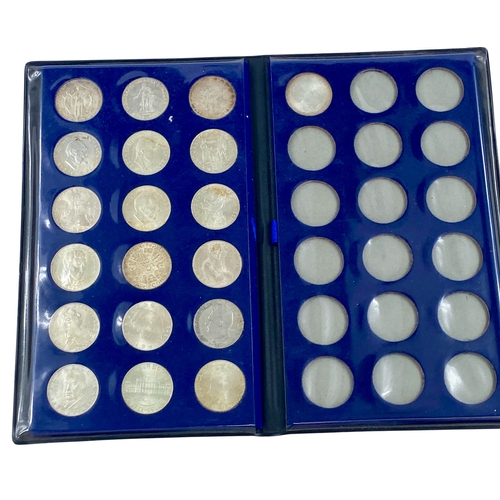 116 - Collection of Austria Silver 25 Schilling Coins
1955-1973 in Folder

Viewing is available by appoint... 
