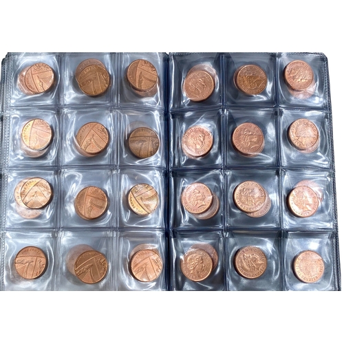 120 - A collection of decimal and pre decimal coinage housed in 4 x collectors Albums.

Viewing is availab... 